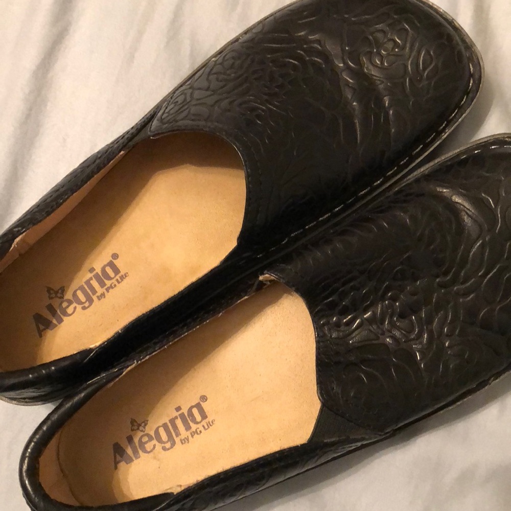 Black clogs